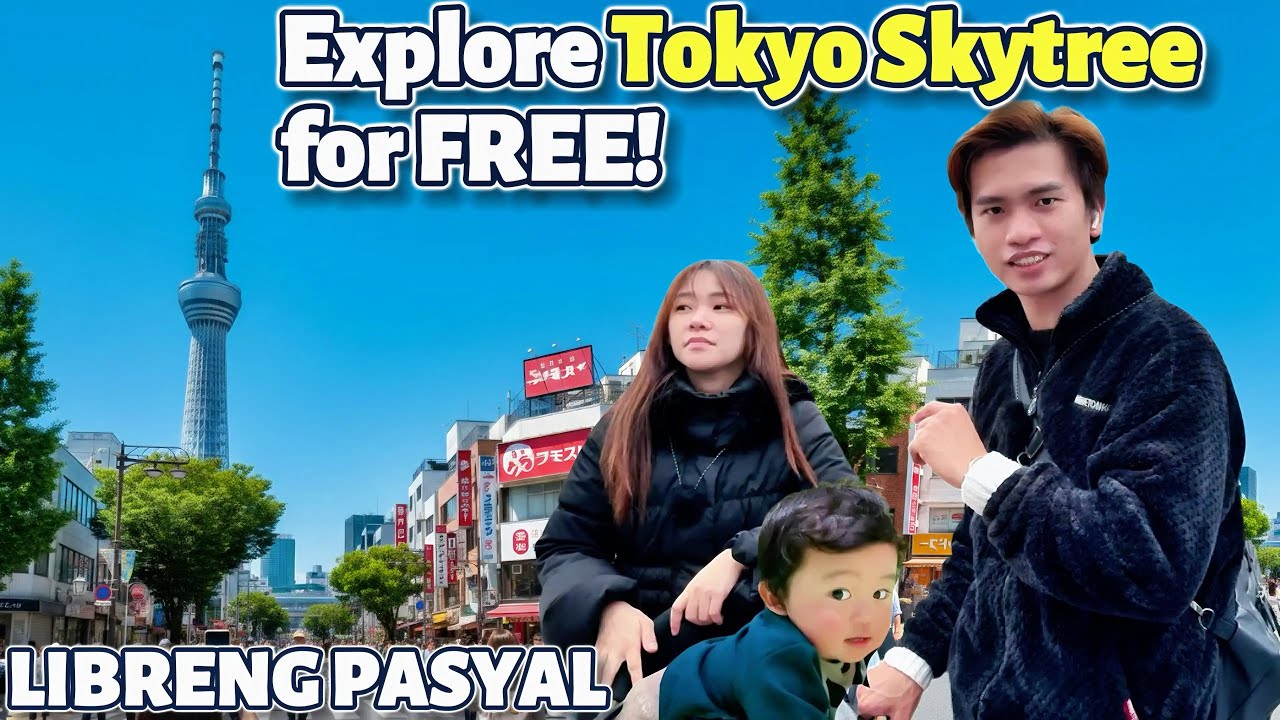 Anong meron sa loob nang SKY TREE | Free-to-Enter Shops, Onitsuka Tiger & More! 