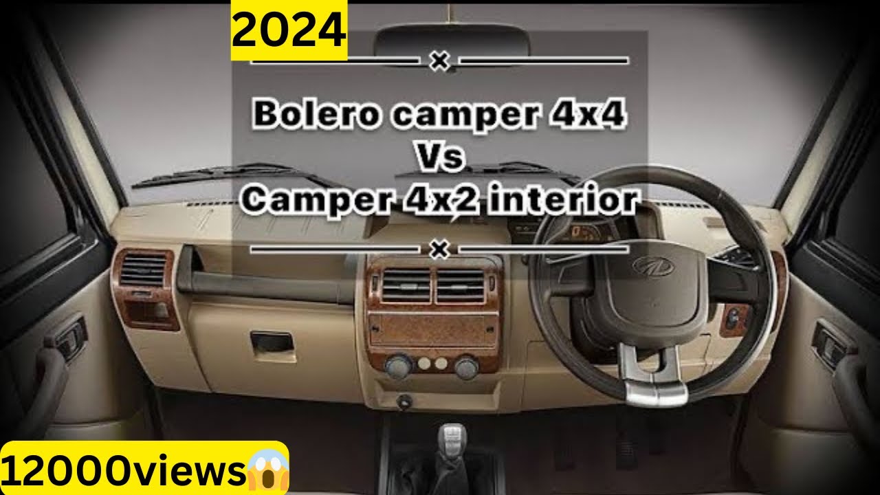 Bolero camper 4x4 vs 4x2 interior #bolero #camper #ajjubhai #arunpanwar #exploretheunseen2 #trending