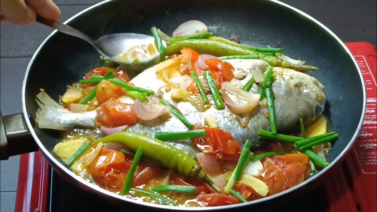 MAS MASARAP AT MAS MALINAMNAM ANG GANITONG STYLE NG PINANGAT NA ISDA! NO WATER ADDED!