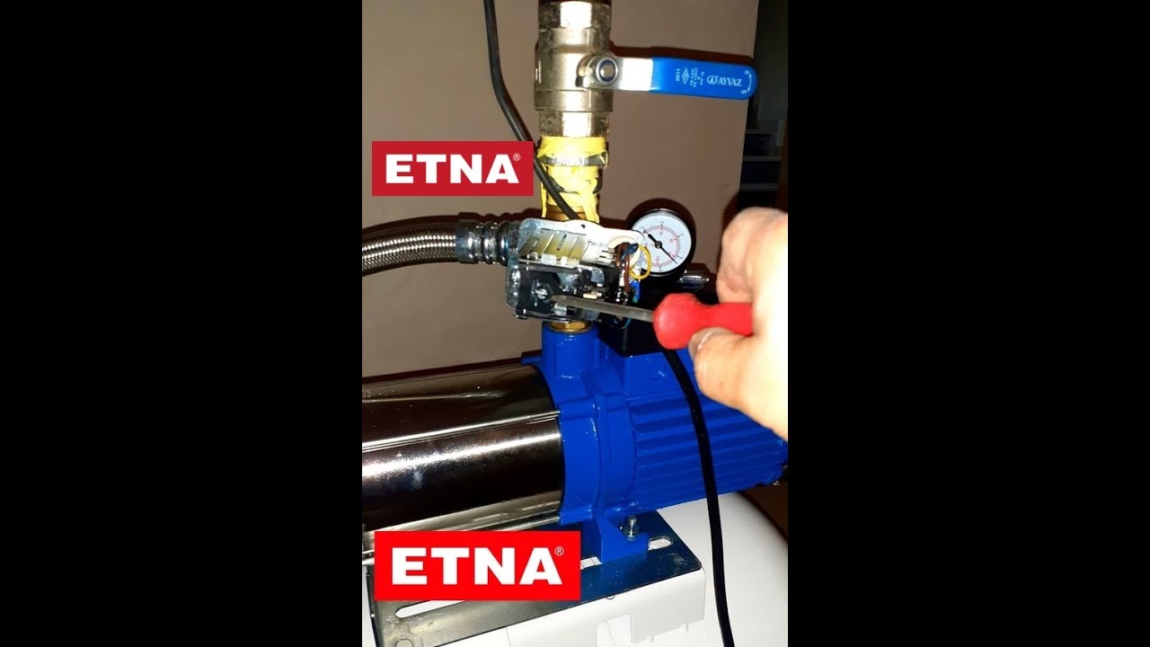 Hidrofor Basınç Şalter ''KÜÇÜK VİDA AYARI'' Nedir ETNA KARTAL-PENDİK-MALTEPE SERVİSİ