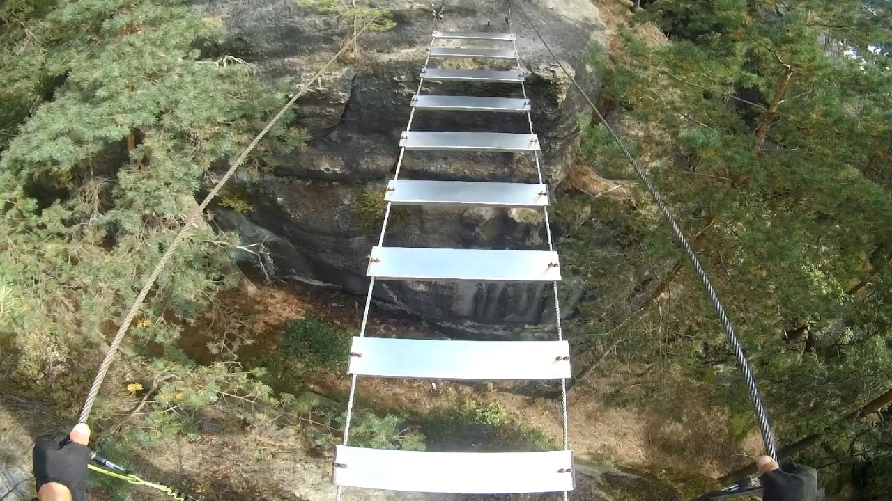 Via ferraty - Nonnenstieg oraz Alpine Ridge (Nuns' Climb i Alpiner Grat - Niemcy)