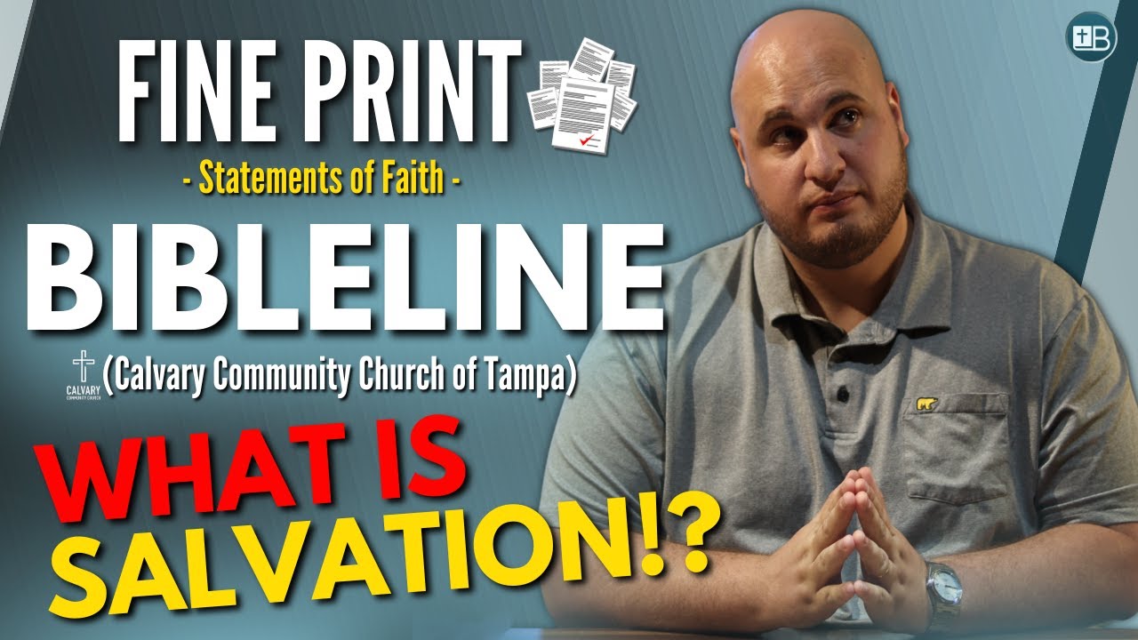 Pastor Analyzes BibleLine's Statement of Faith 02 | Fine Print