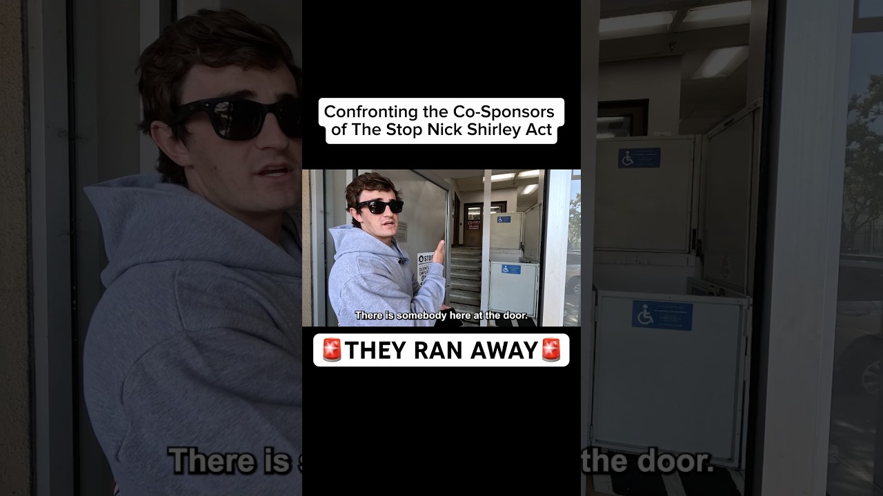 Confronting the Co-Sponsor of the Stop Nick Shirley Act