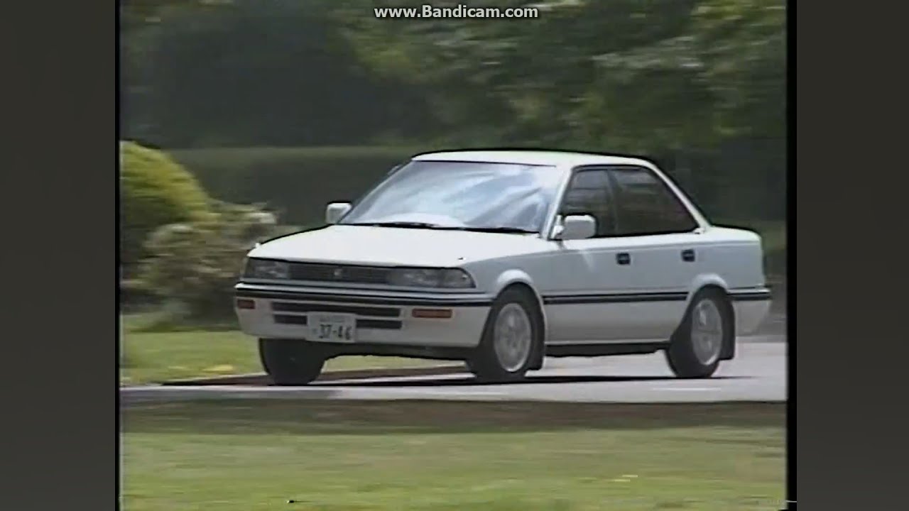 トヨタ ビデオカタログ　1989年カローラ(E9#系)