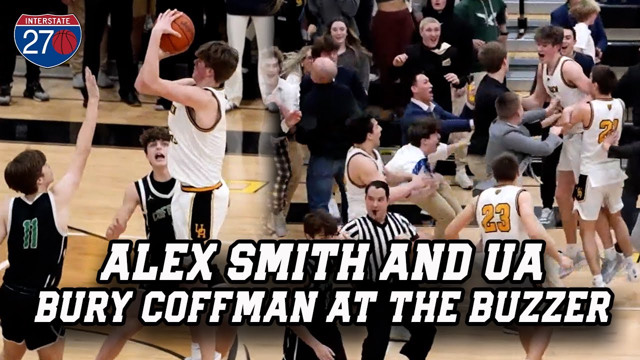 RIVALRY GAME BUZZER BEATER?!? Alex Smith and Upper Arlington SHOCK Dublin Coffman [Full Highlights]