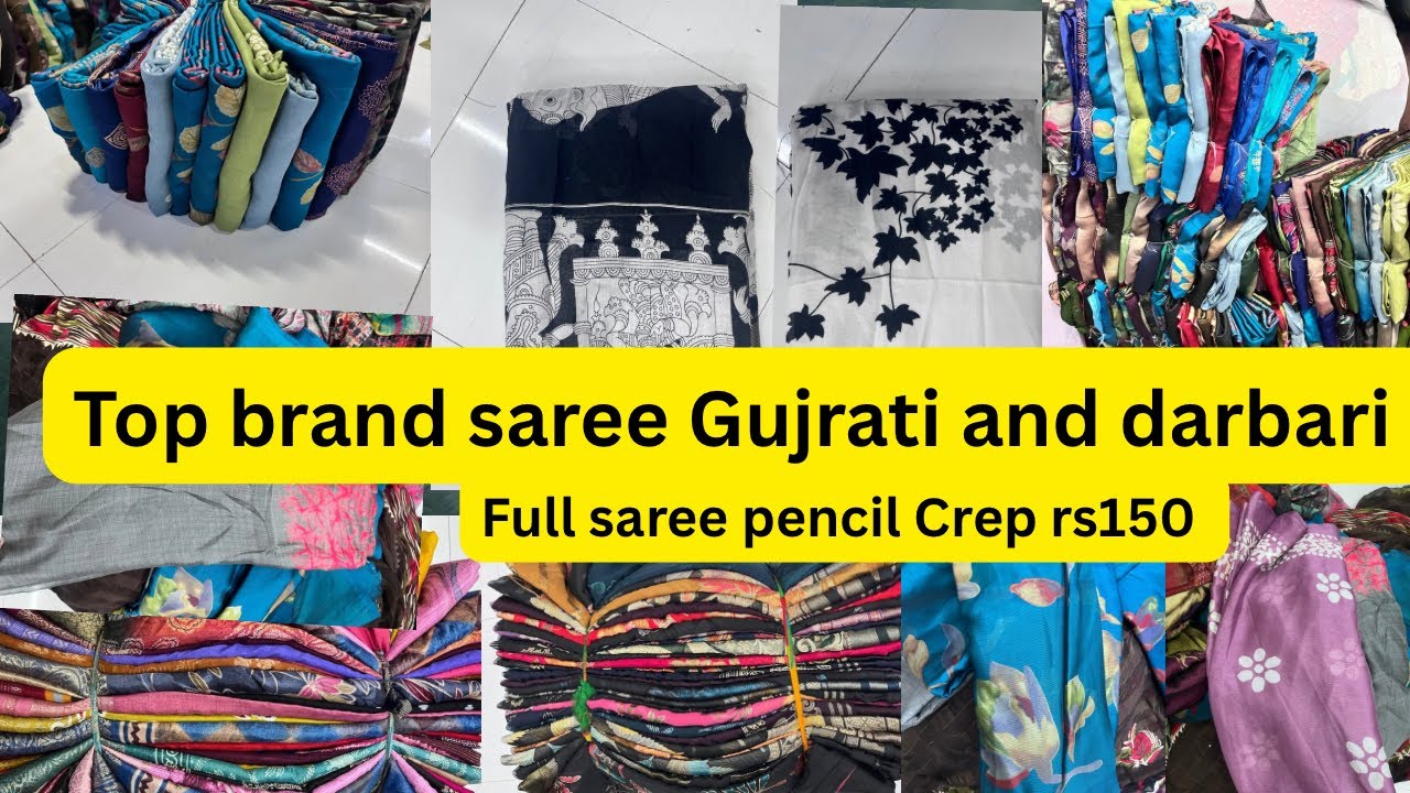 Full saree and Cutpic saree new stoke available velvet Brasho tp saree stoke #surat_saree_textile 