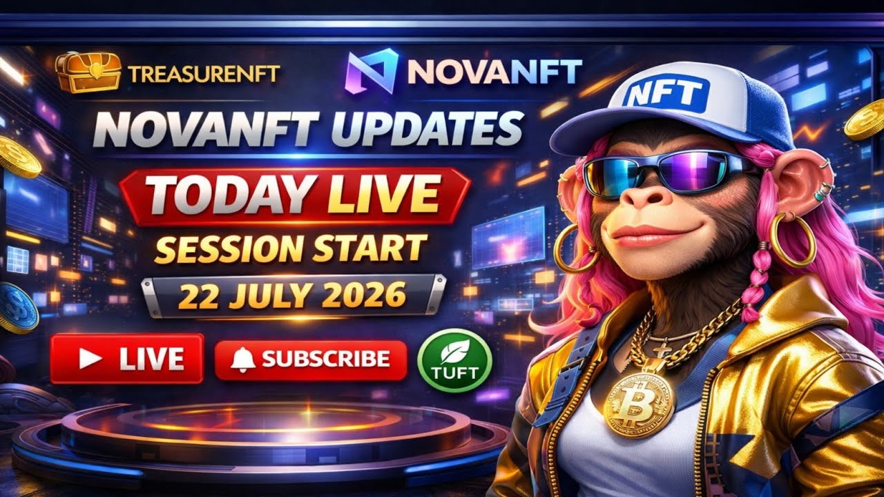 LIVE: TREASURE NFT MEETING | LATEST UPDATES AND INFORMATION | WITHDRAWAL UPDATE NOVANFT |