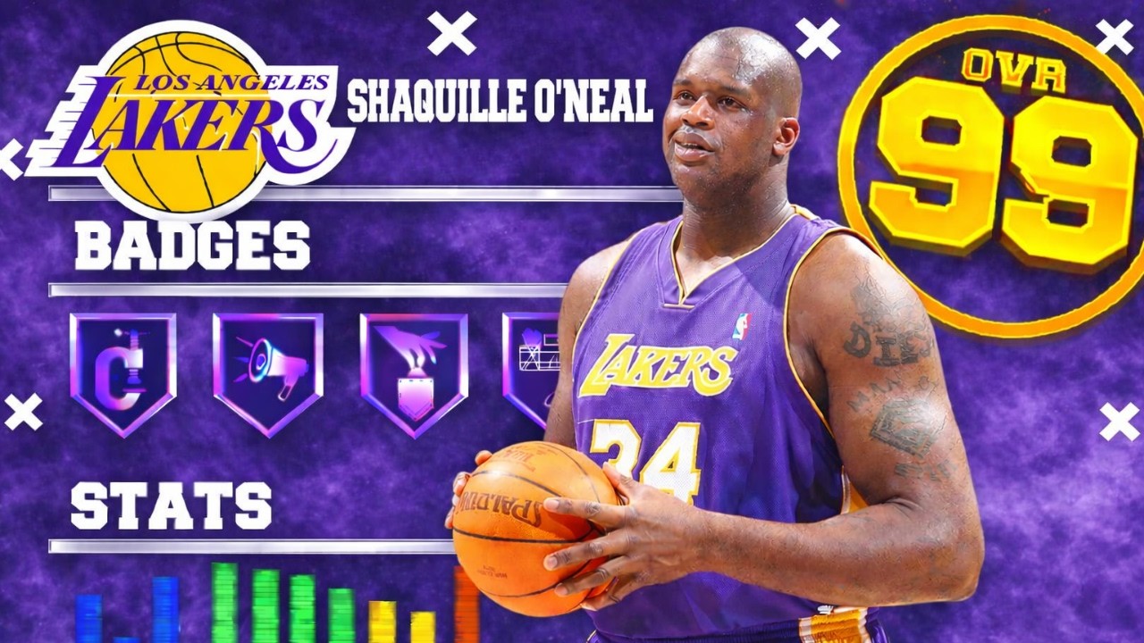 Я создал точную копию персонажа Шака в NBA 2K26!