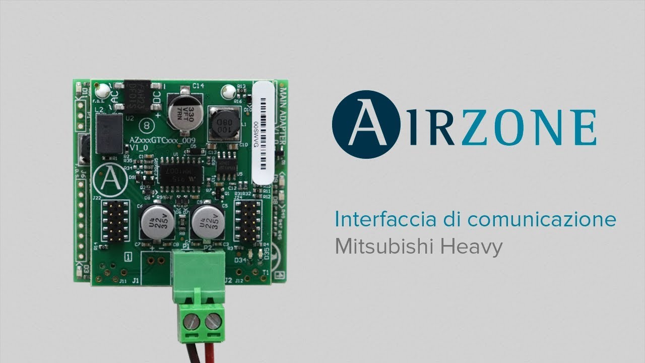 Installazione - Interfaccia di comunicazione Airzone - Mitsubishi Heavy