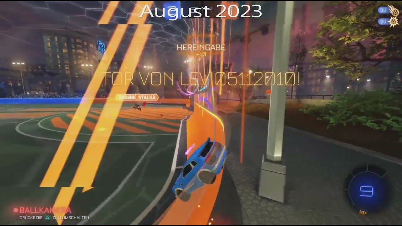 Rocket League best of 2023 as a gold-champ player. Levi.