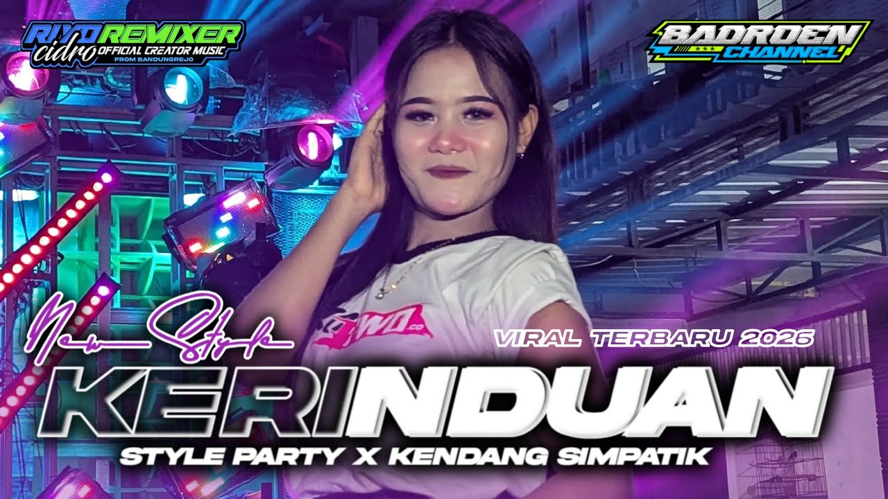 Dj Cek Sound Terbaru Kerinduan Style Party X Kendang Simpatik Viral Terbaru 2026