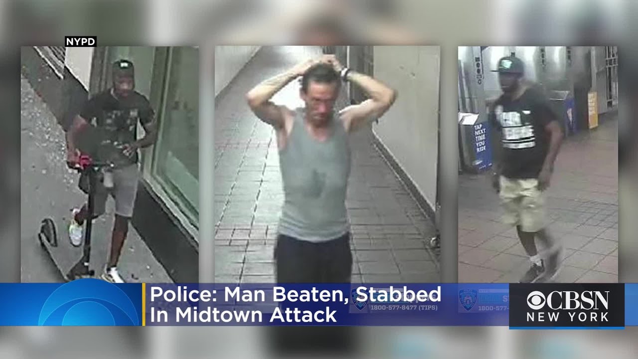 Police: Man Beaten, Stabbed In Midtown Attack
