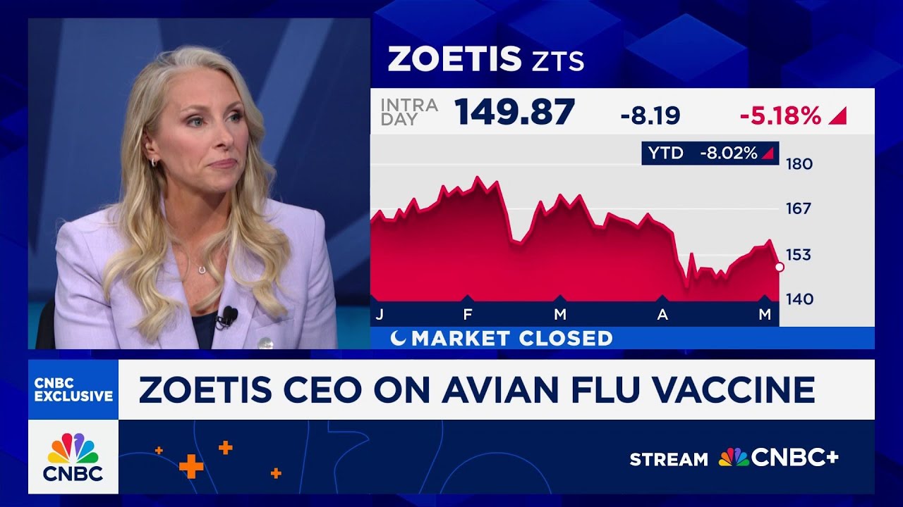 Zoetis domestically manufactures 75% of its U.S. sales, says CEO Kristin Peck