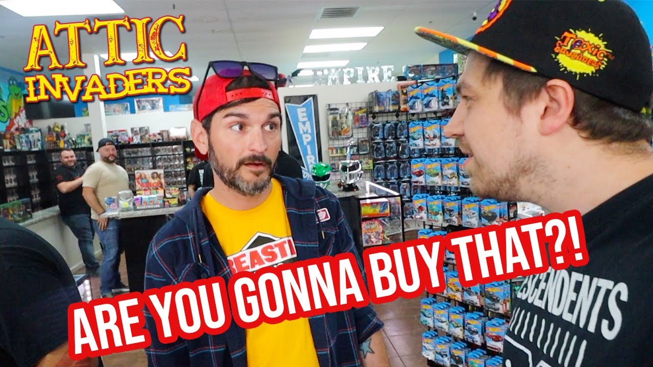 Toy Hunting at Empire Toys! TMNT, Ghostbusters, Exo Squad, Super Powers - EDDIE GOES USA #6