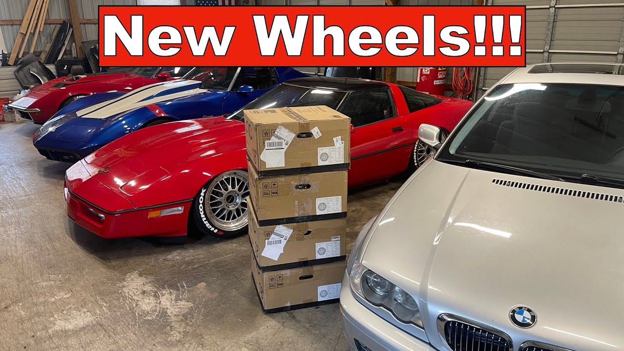 New Wheel Day! Installing New Wheels.