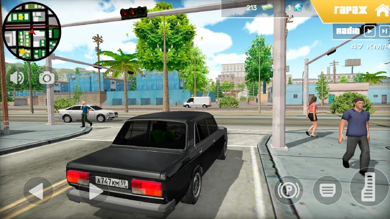LADA 2107 Car Simulator - Android Gameplay