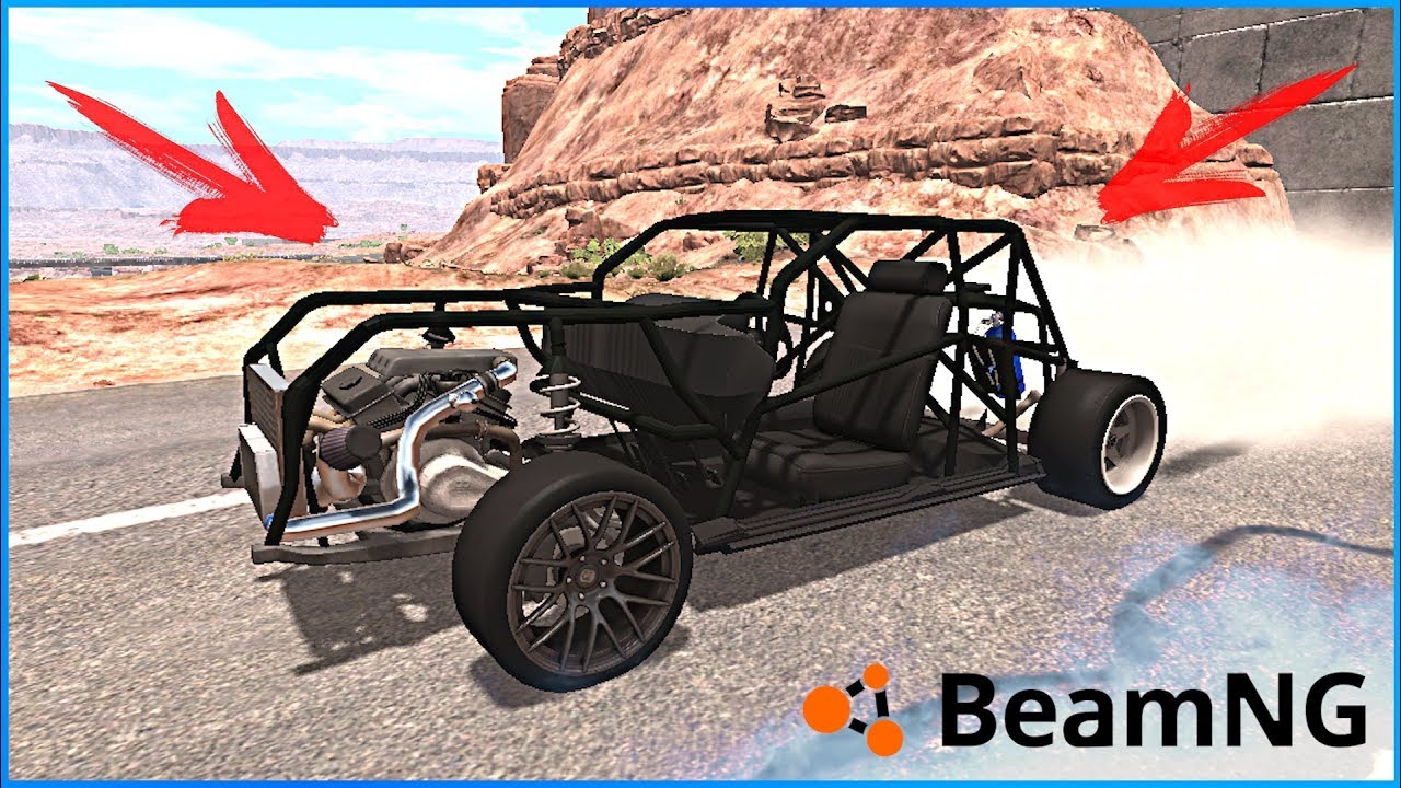 СТРОИМ САМЫЙ БЫСТРЫЙ КОРЧ (0-100 за 3 секунды) - BeamNG drive