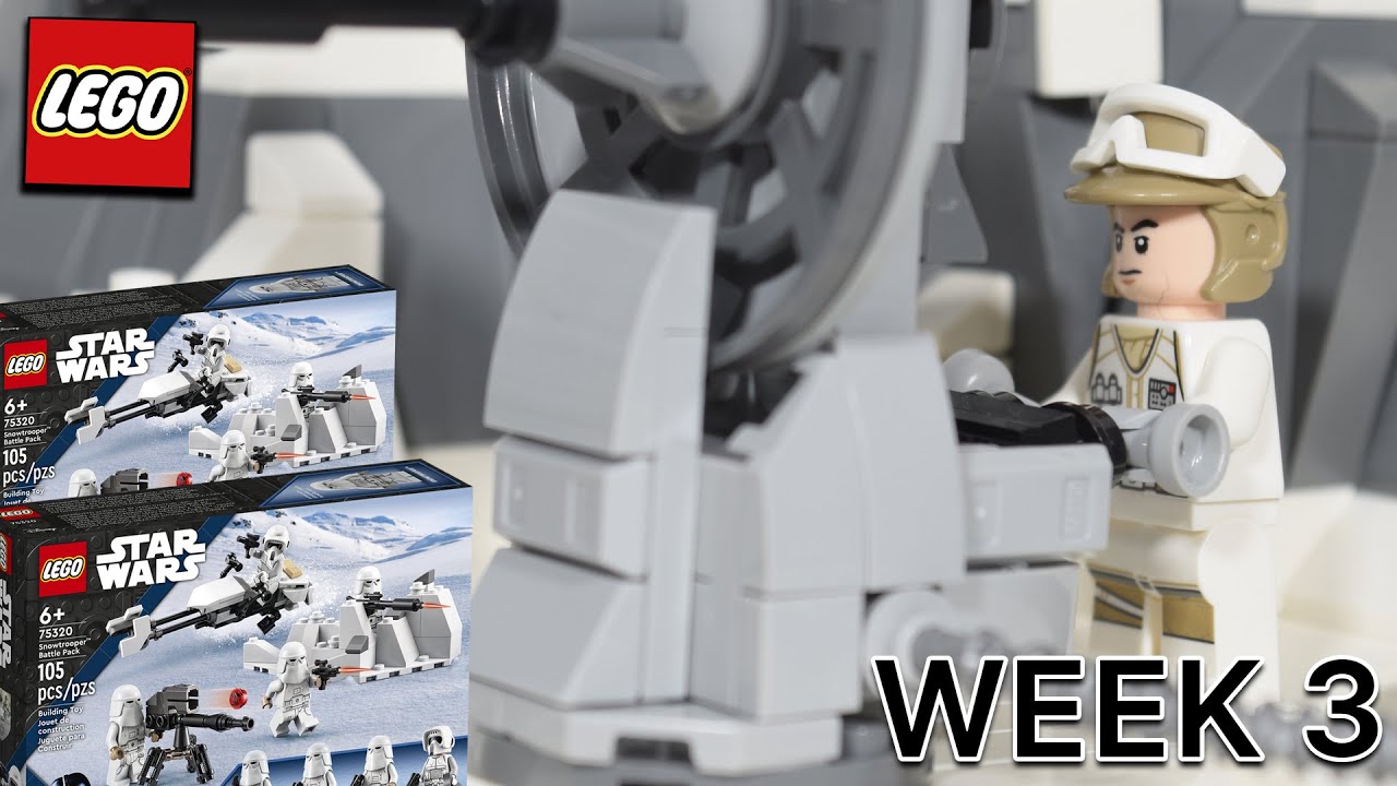 Building the Battle of Hoth in LEGO | Episode 3 | Rock & Trench Work
