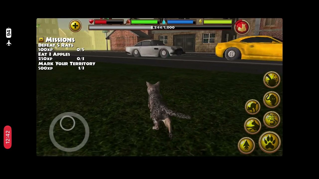 Stray Cat Simulator iOS Gameplay #straycat #simulator #ios #iosgameplay 