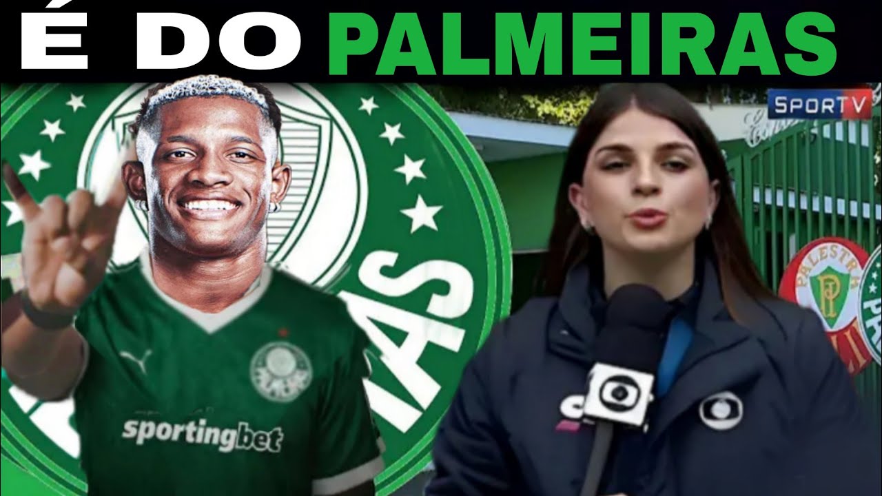 É DO VERDÃO!!! TORCIDA COMEMORA SEM ACREDITAR NESSA INFORMAÇÃO SOBRE REFORÇO! NOTÍCIAS DO PALMEIRAS
