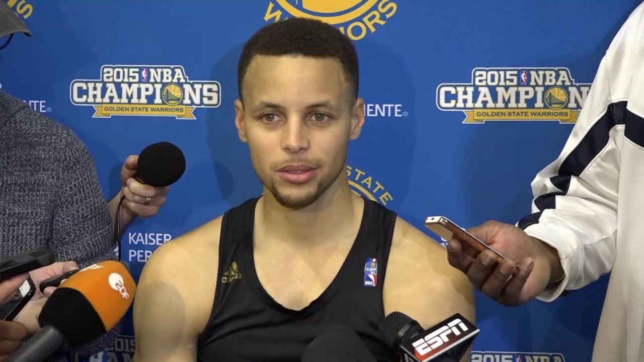Warriors Talk: Kerr and Curry 4.4.16