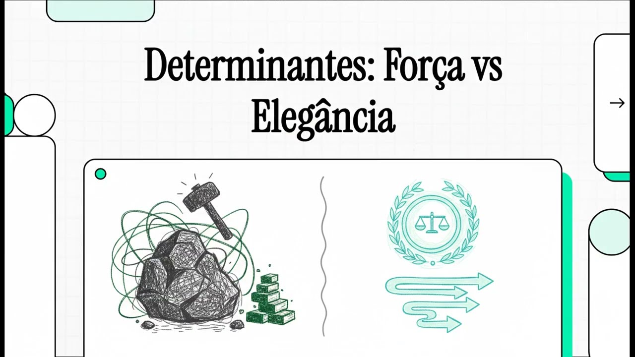 05 Determinantes - Força vs Elegância
