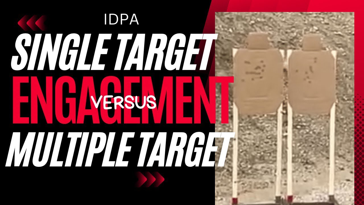 Single or Multiple Target Engagement for IDPA!