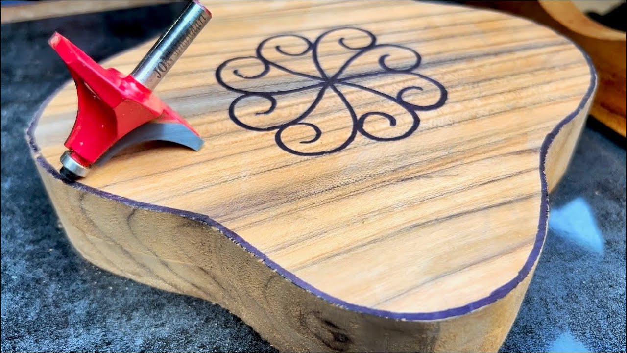 Amazing wood carving designs with router machine bits.