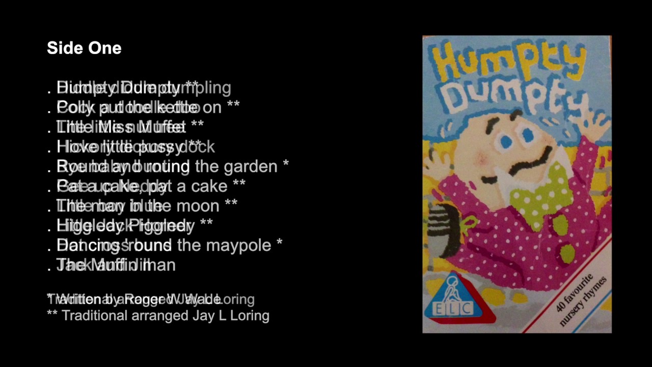 Humpty Dumpty, 40 favourite nursery rhymes! - ELC