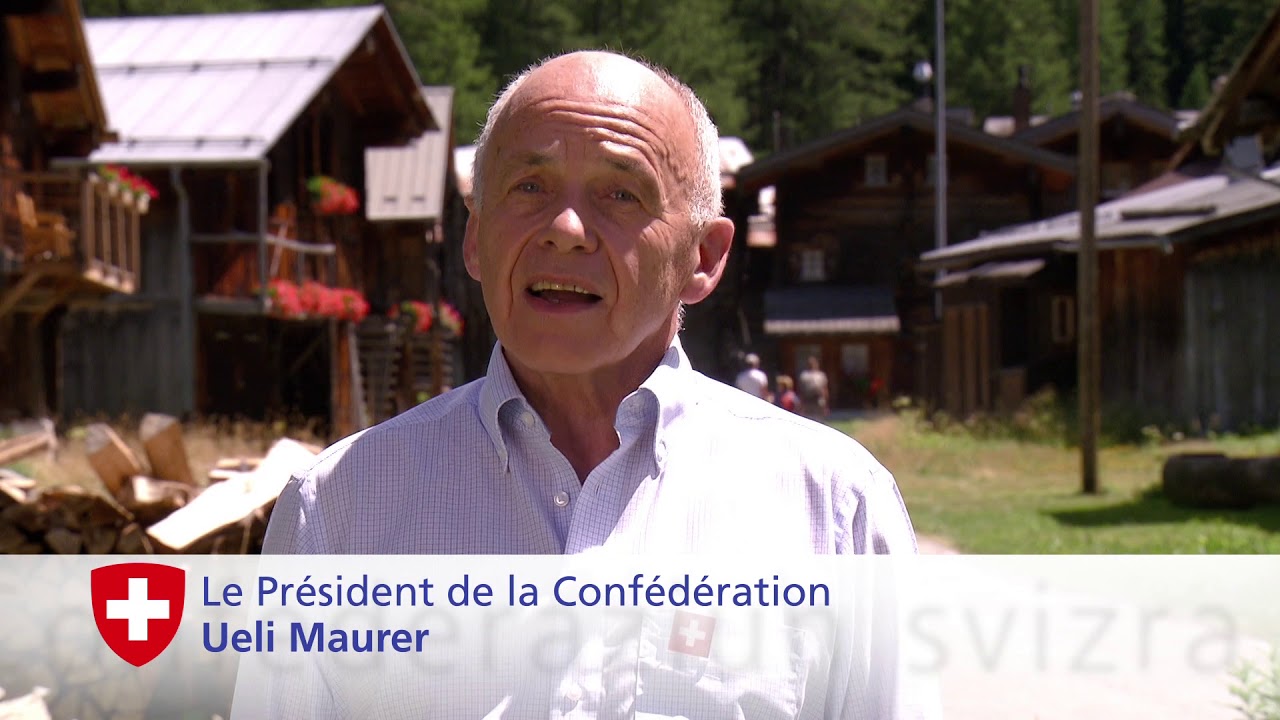 1er août 2019 - Allocution du Président de la Confédération Ueli Maurer