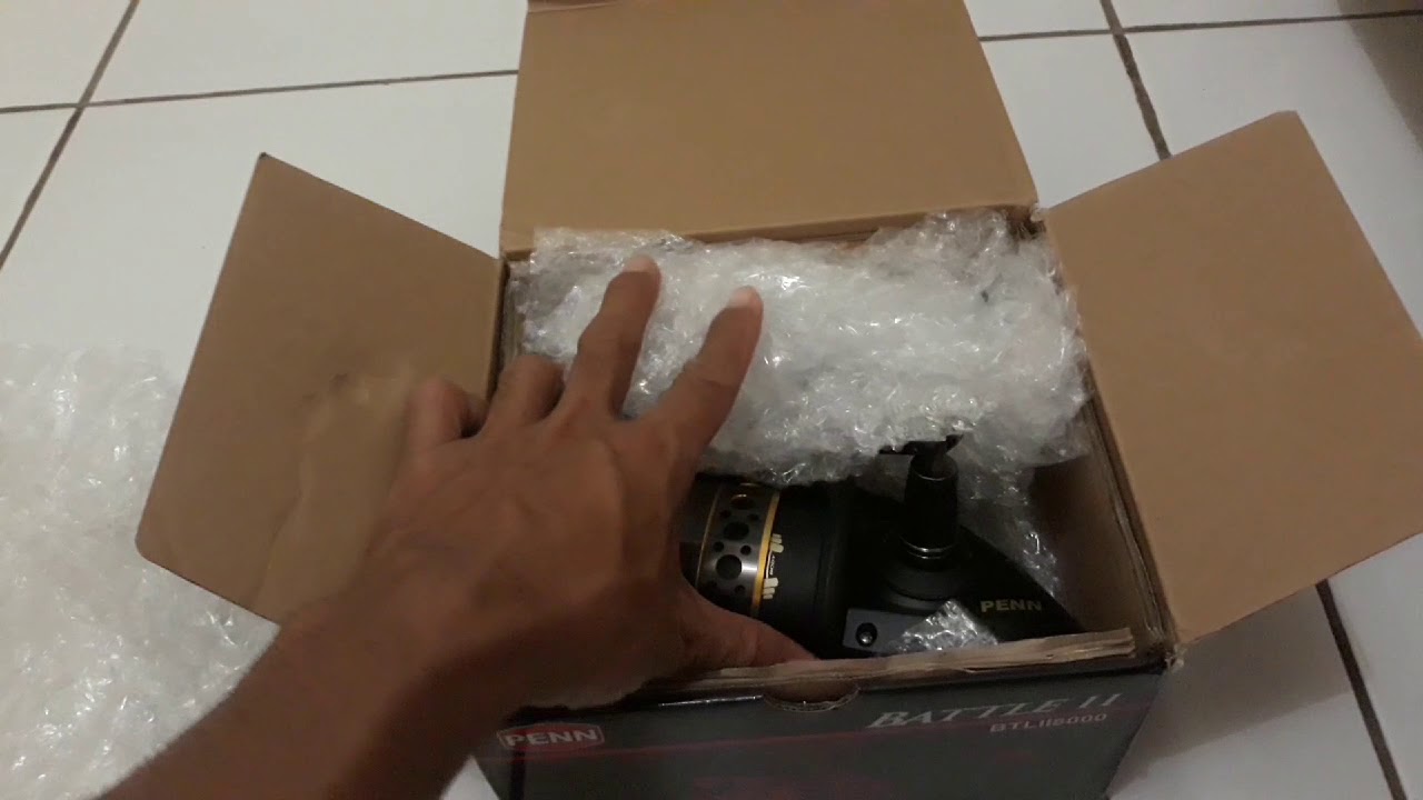 UNBOXING REEL PENN BATTLE II 8000 ( KJA )