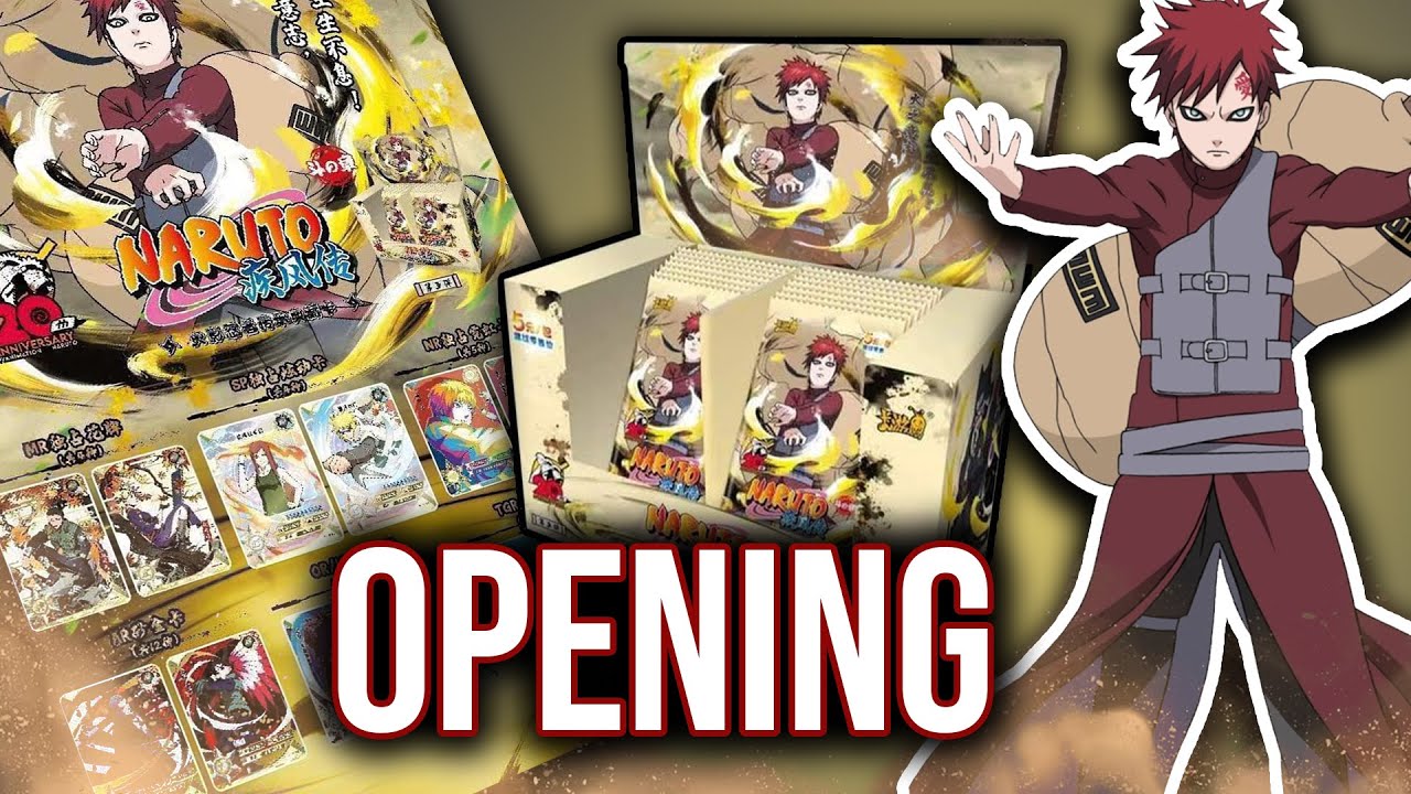 Naruto Kayou Tier 3 Wave 5 Booster Display Opening *DEUTSCH