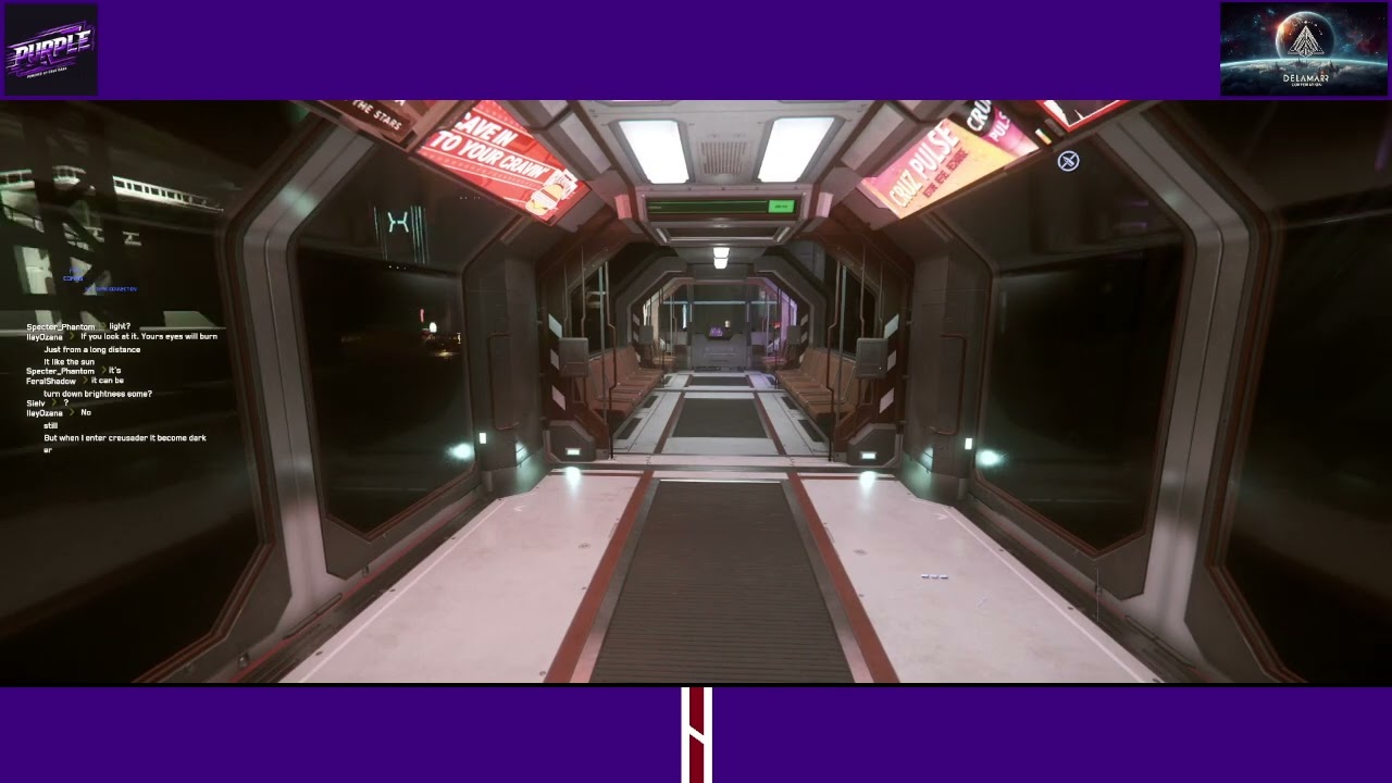 Star Citizen Area 18 Space port to TDD.