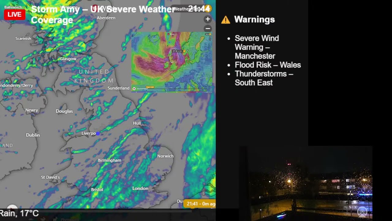 UK Faces Extreme Rain and Wind!