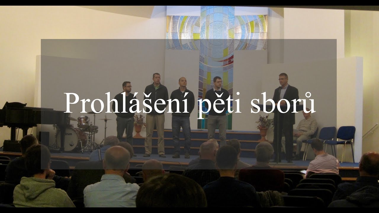 Prohlášení pěti sborů k situaci v BJB