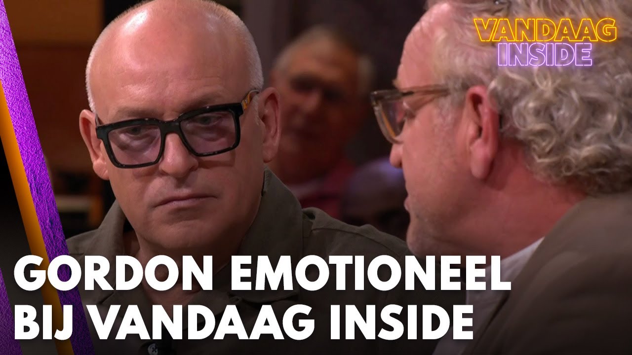 Gordon emotioneel aan Vandaag Inside-tafel: 'C'est la vie' | VANDAAG INSIDE