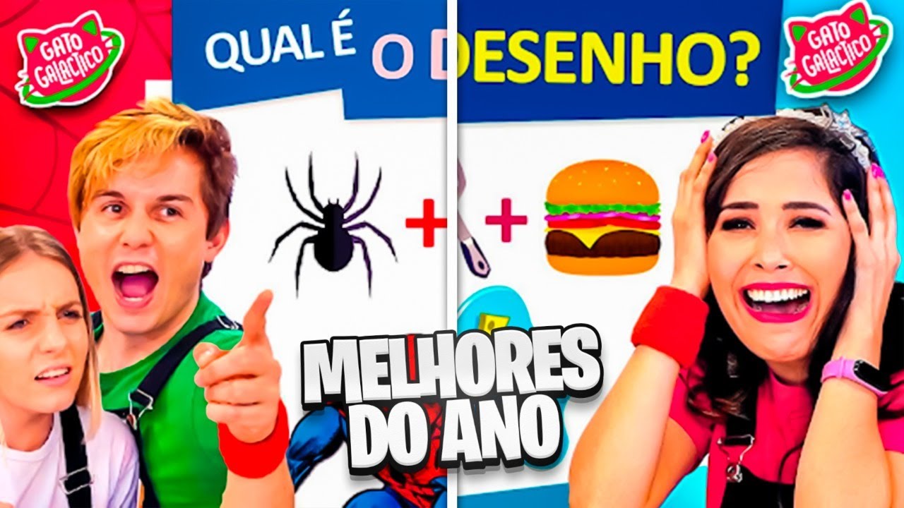 TENTE ADIVINHAR POR EMOJI: MELHORES MOMENTOS DO ANO !!! | Gato Galactico
