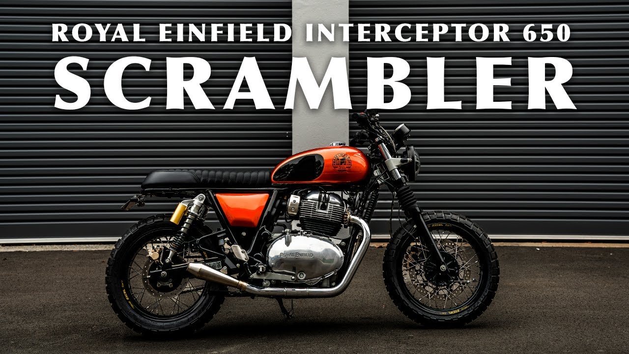 Royal Einfield Interceptor Scrambler | Purpose Built Moto