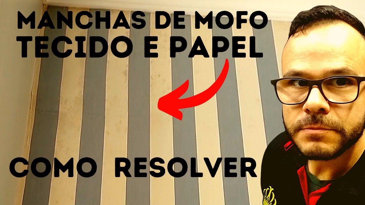 Mofo e Umidade No Tecido e Papel De Parede-Como Resolver