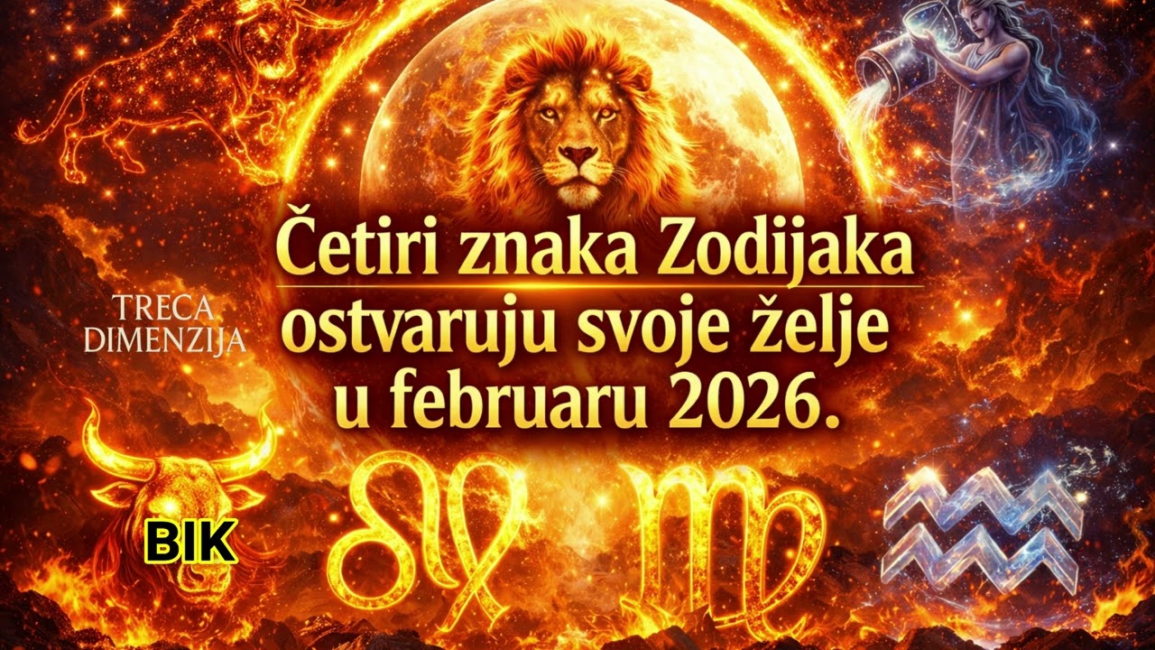 Četiri znaka Zodijaka ostvaruju svoje želje u februaru 2026.
