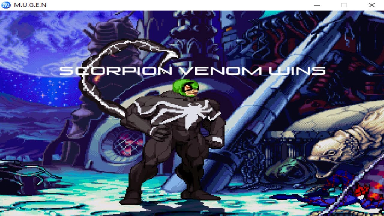 Scorpion Venom Mugen Update by JARRO77 Marvel Tribute Gameplay Best Moments 2023