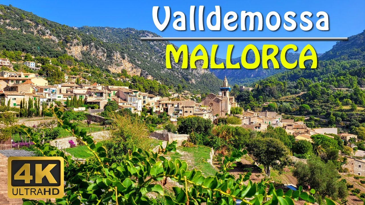 Beautiful Village in the Mountains | Valldemossa | Mallorca | ASMR | Frédéric Chopin & George Sand