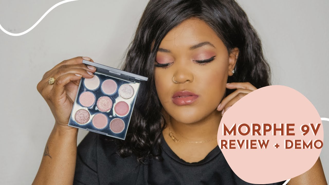 MORPHE 9V VINTAGE ROSE PALETTE  | swatches + demo