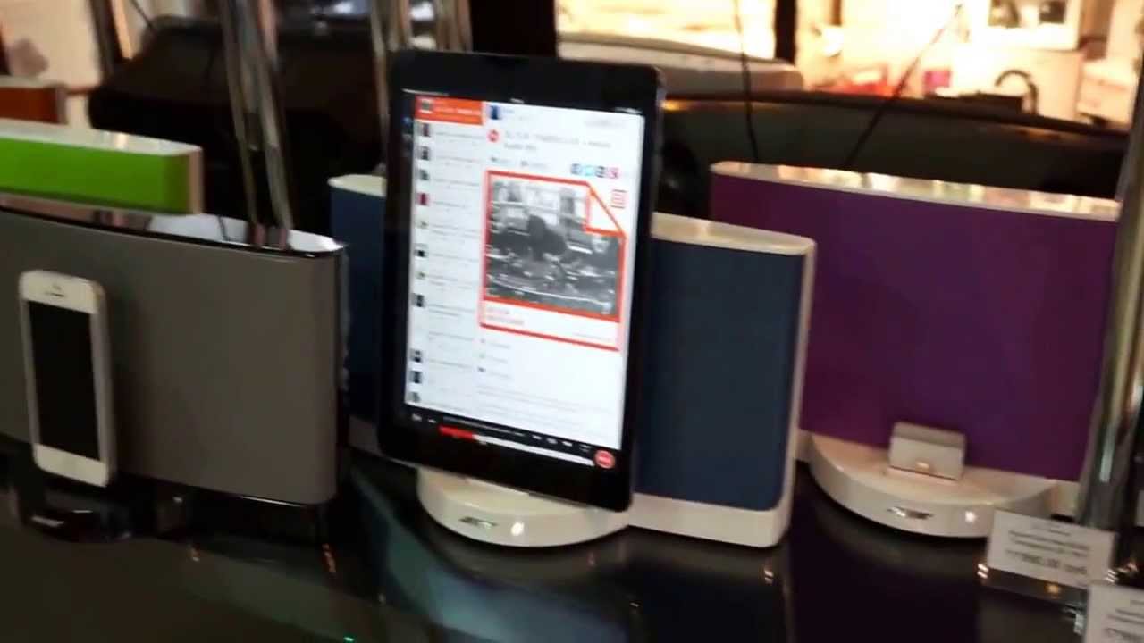 Обзор акустической системы Bose SoundDock III новые цвета