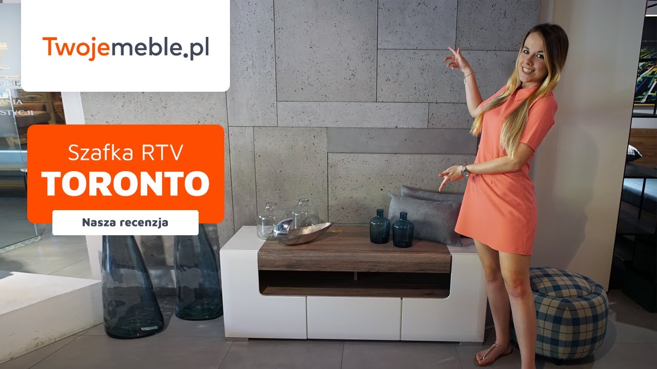 Szafka RTV Toronto do nowoczesnego wnętrza - recenzja
