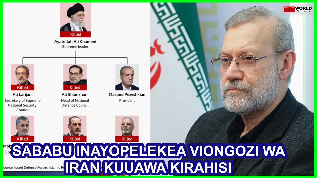 RIPOTI:SABABU YA VIONGOZI WA IRAN KUPOTEZWA KIRAHISI NA MOSSAD NA CIA