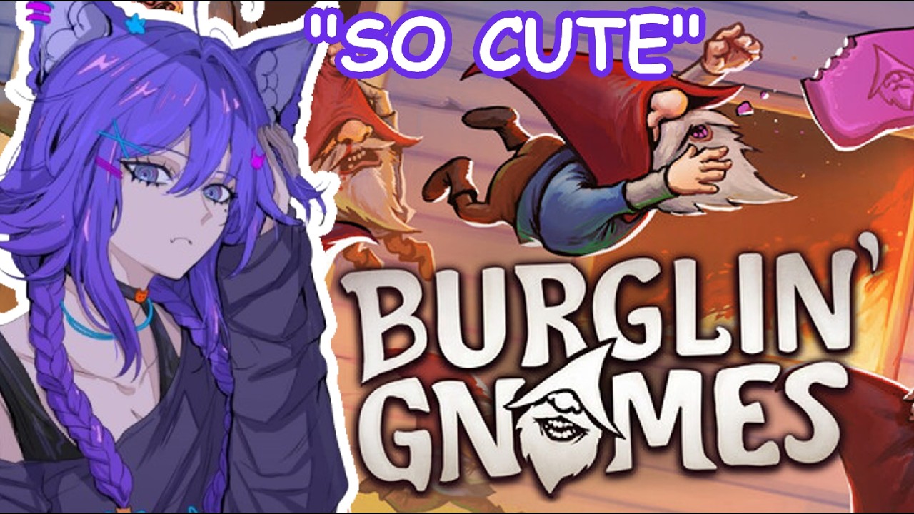 PurrpleNeko plays Burglin' Gnomes DEMO (Part 1)