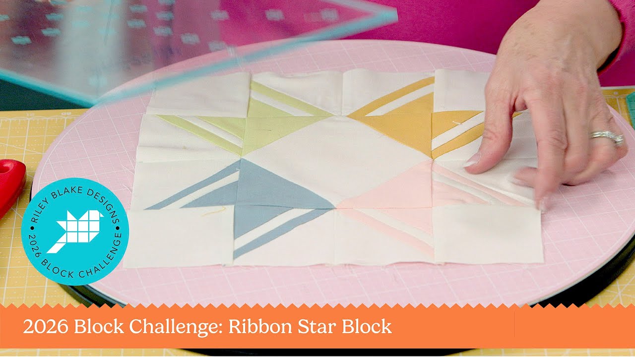 2026 RBD Block Challenge: Block 4 - Ribbon Star Block