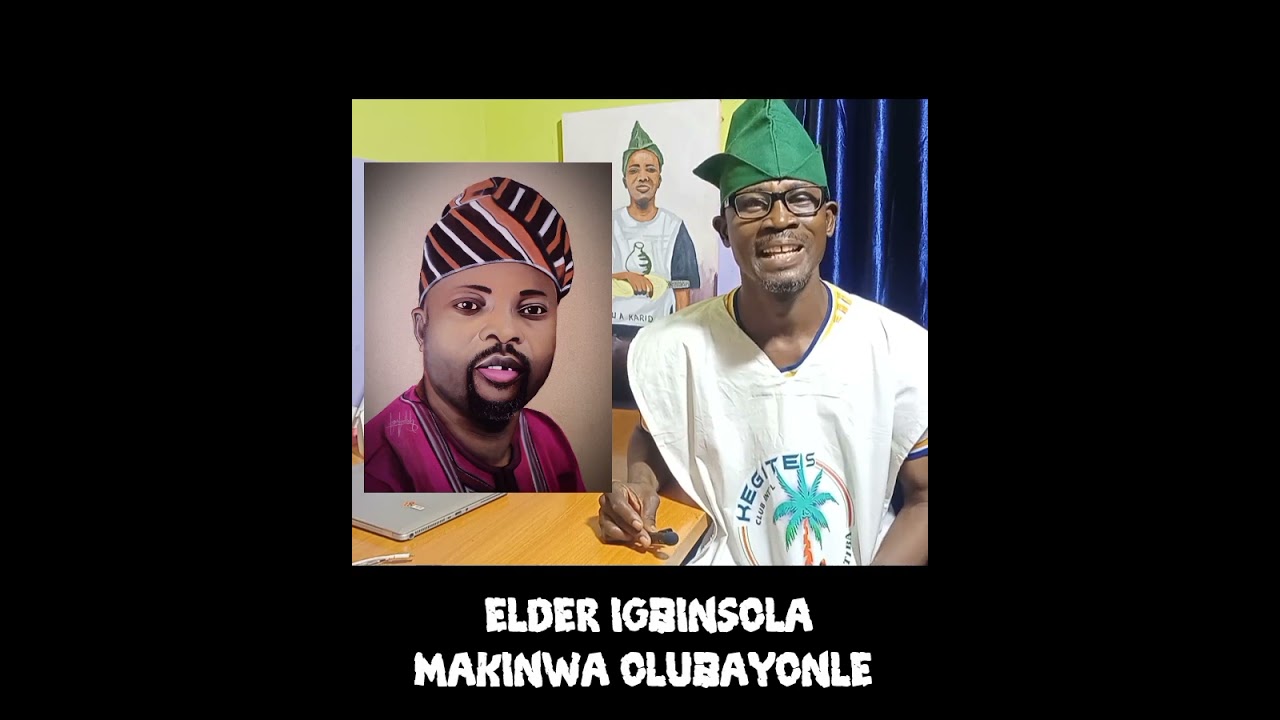 Elder Igbinsola Makinwa Olubayonle of Moda Ilya shrine 