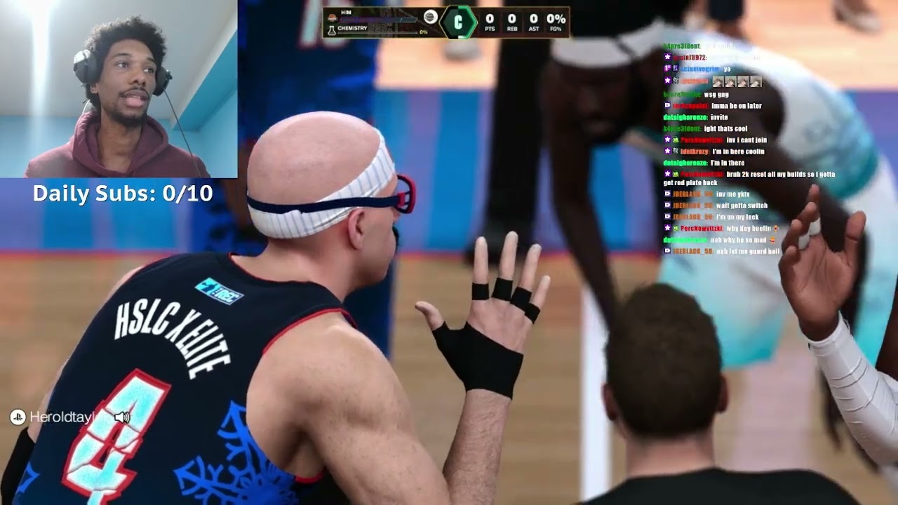 Herold Taylor 5-hour Stream with viewers on NBA 2k26 REC (Full Stream 12-27-2025)